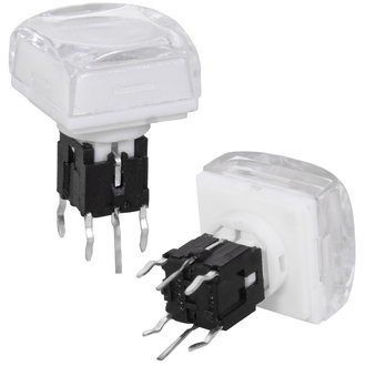 TS5-4TU-11S LED - Миниатюрная тактильная кнопка с LED подсветкой