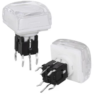 TS5-4TU-11S LED - Миниатюрная тактильная кнопка с LED подсветкой