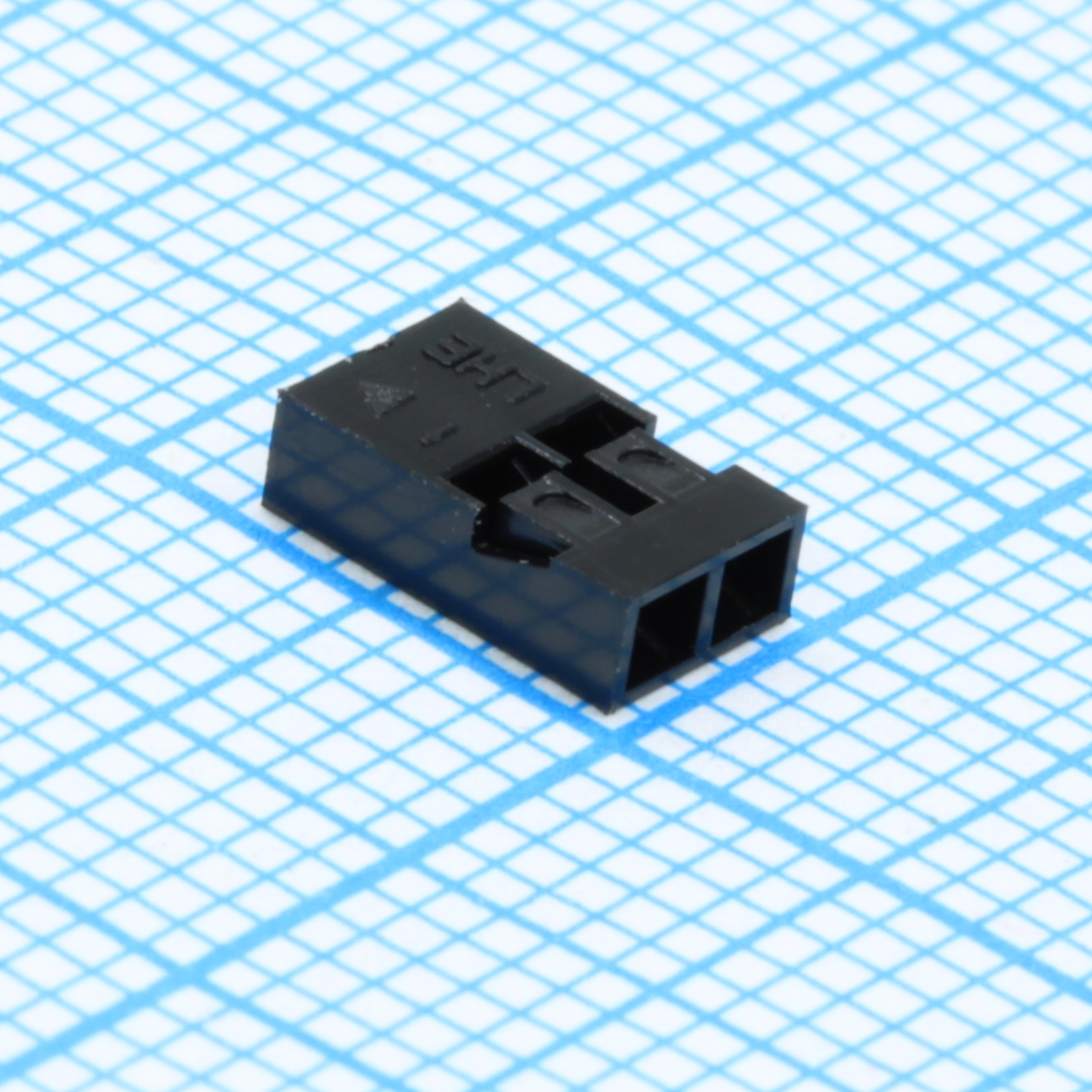 I-DS1071-01-SCB01X2 - Разъем розетка на кабель 1x2 контакта, шаг 2мм, 250В 3А. Требуются контакты T-DS1071-SC600