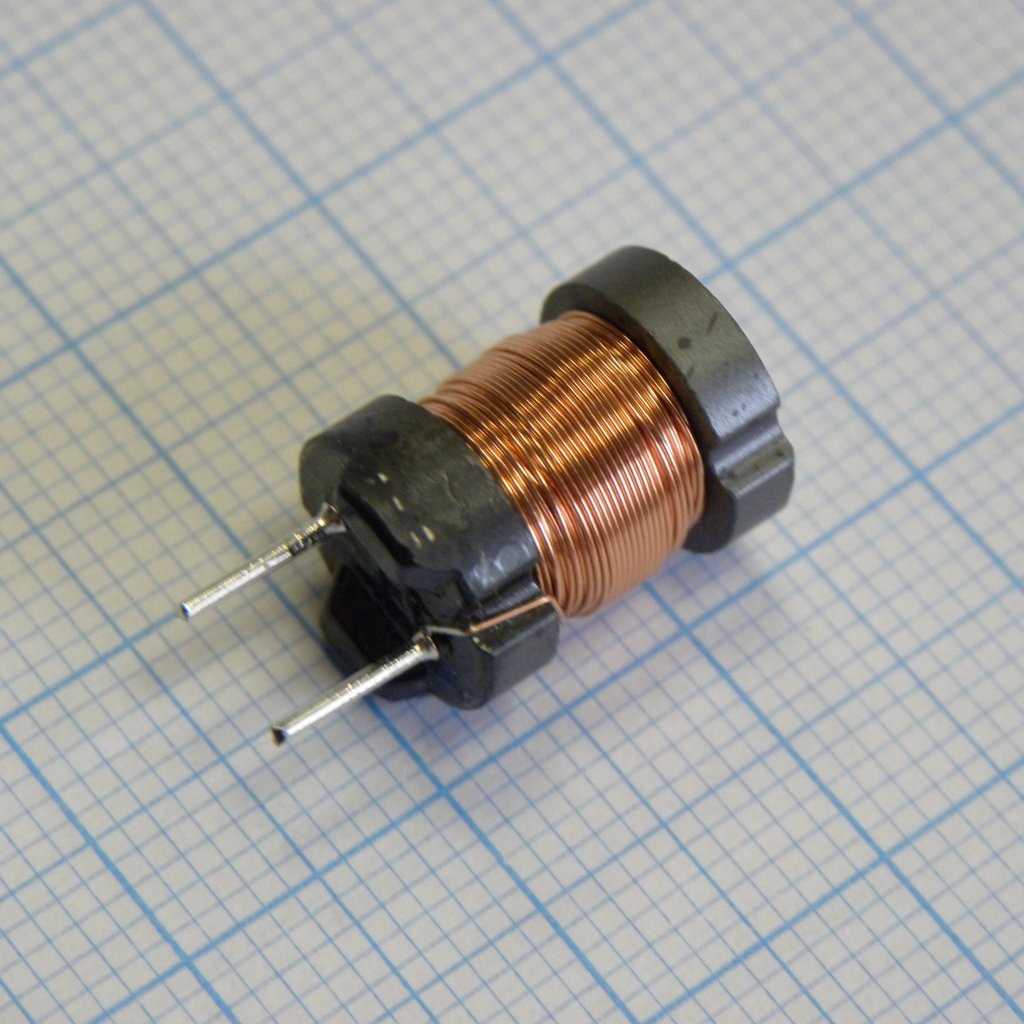 RCH114NP-222KB - Силовая индуктивность 2200uH ±10% 0.32A 2.6Om радиальная без магнитного экрана