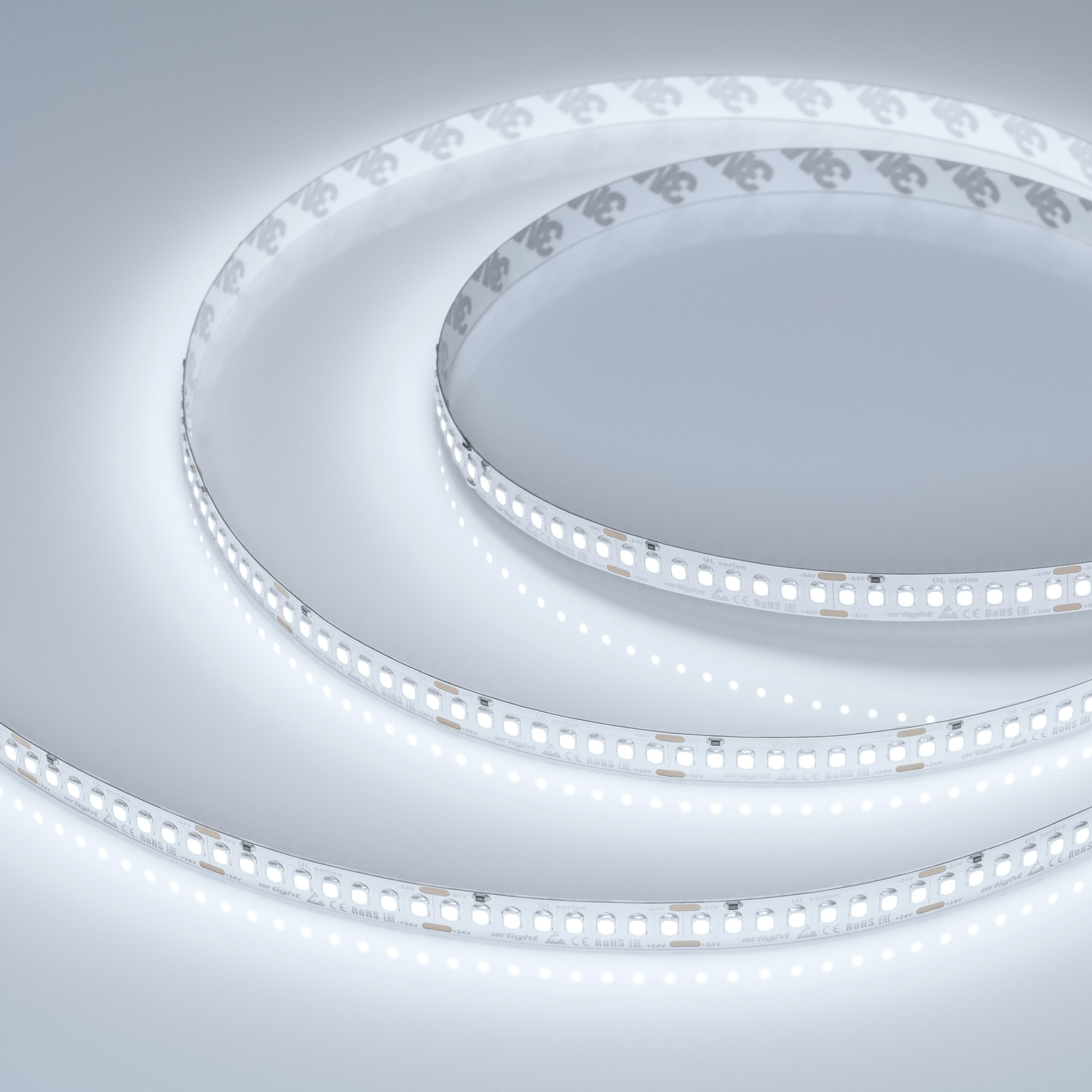 Лента UL-A200-10mm 24V White6000 (20 W/m, IP20, 2835, 5m) 037227 - Светодиодная лента UL-A200, открытая. Светодиоды 2835, 200 шт/м (1000 шт на 5 м). Белая плата 10 мм, скотч 3M. Цвет БЕЛЫЙ 6000 K, CRI> 90, угол рассеивания 120°. Напряжение питания 24 В, м