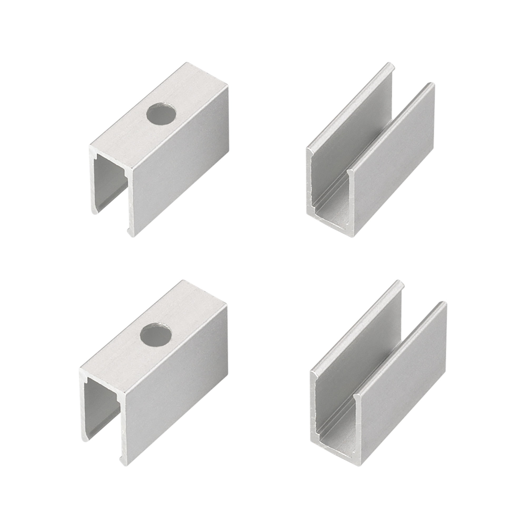 Держатель WPH-FLEX-0612-SIDE 040824 - Держатель металлический для профиля WPH-FLEX-0612-SIDE. В комплекте 4 держателя.