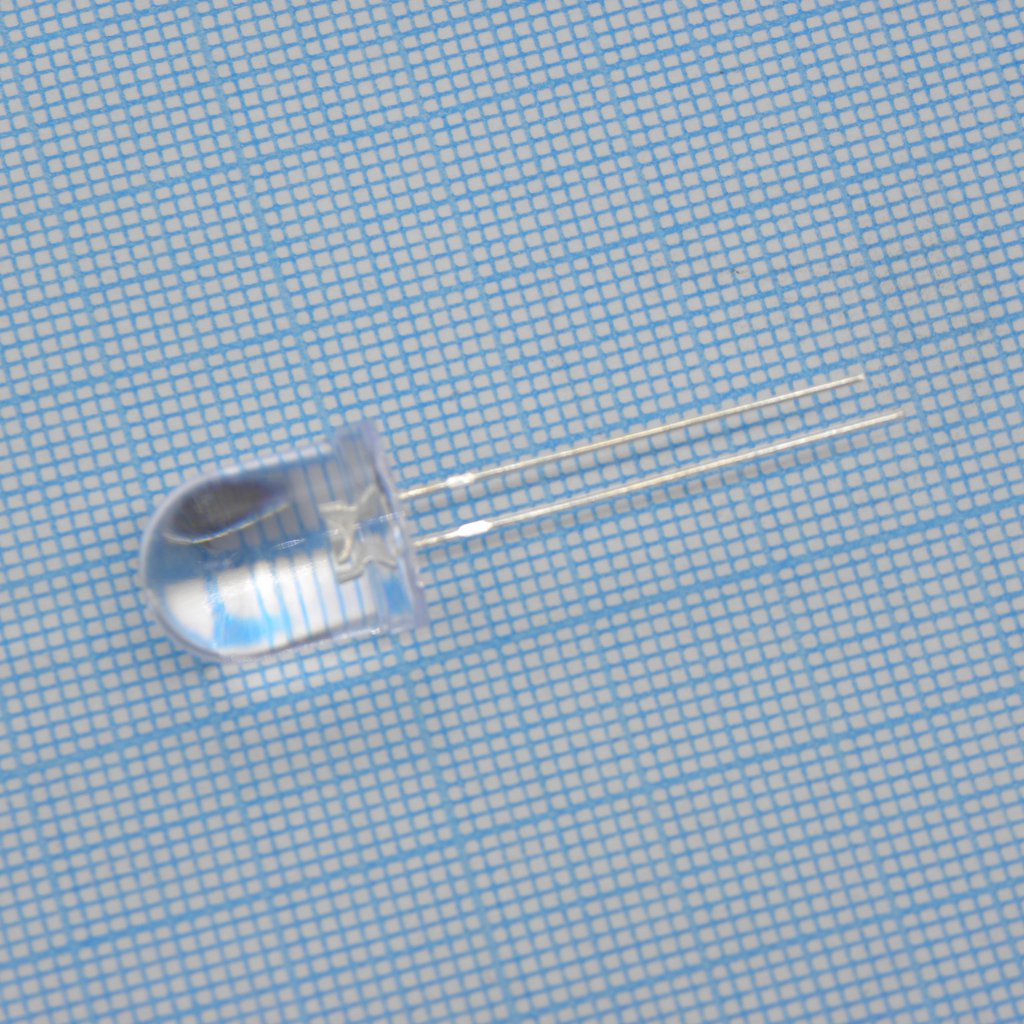 FYL-10014UWC1A - Светодиод 10мм/белый/12000мкд/прозрачный/20°