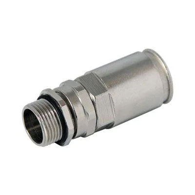Муфта труба-коробка DN 25 с уплотнением кабеля, IP68, М25х1,5, д.11 - 16мм 6111P25M251116
