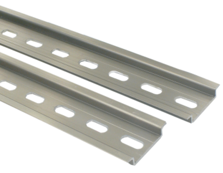 Монтажная рейка TH35-7.5/M6 - Монтажная рейка 35x7,5 мм, перфорированная, сталь