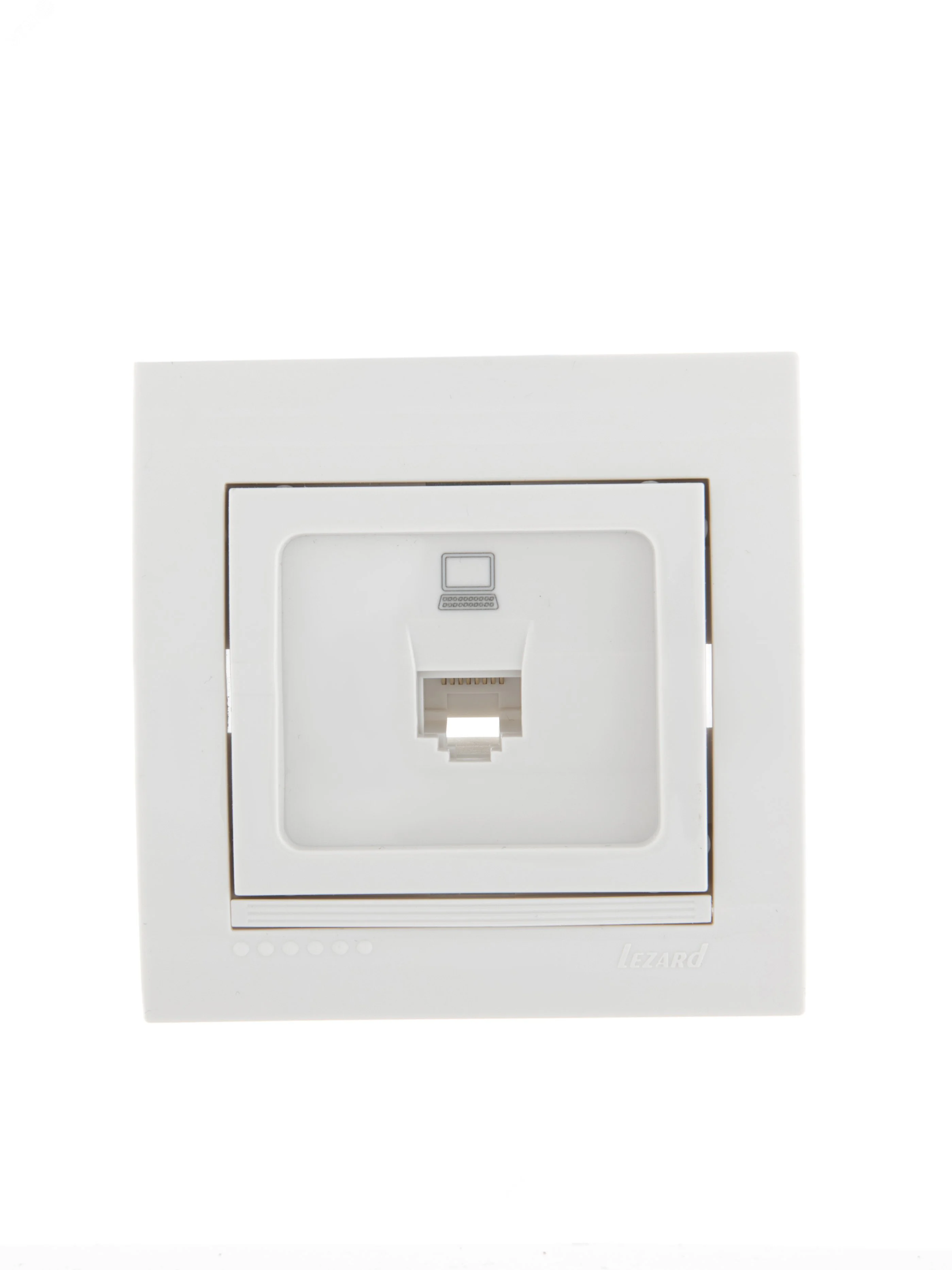 DERIY Розетка RJ45 белый 702-0202-139