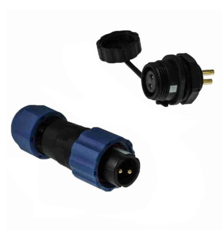 SZC13 2P-M-FB - Разъём герметичный SZC13 2P-M-FB, 2 контакта