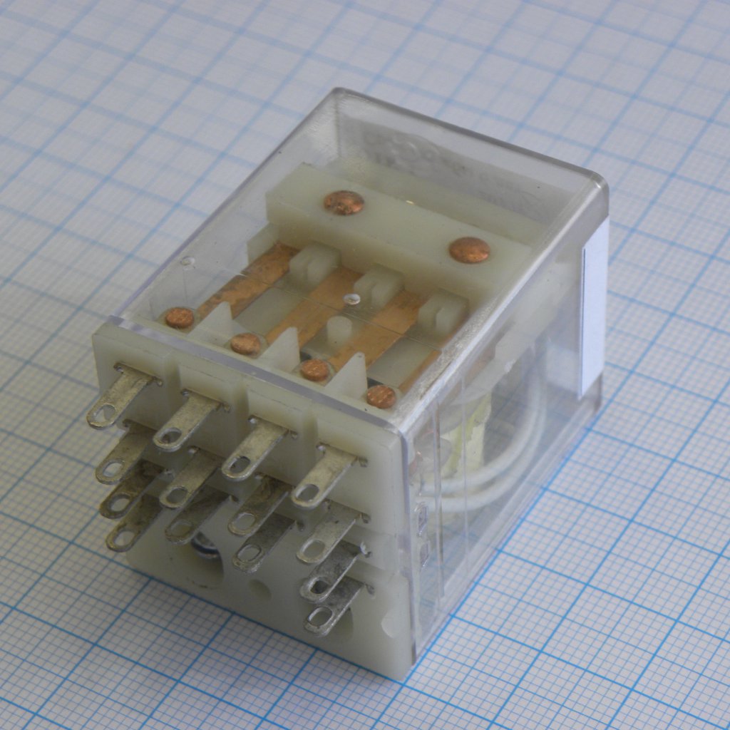 РП21М-004 УХЛ4-110~ - Реле промежуточное 4 контактные группы. переменные ток.