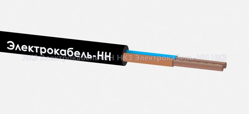 Провод ПВС 2х0.75 380В Ч (бухта) (м) 000007161