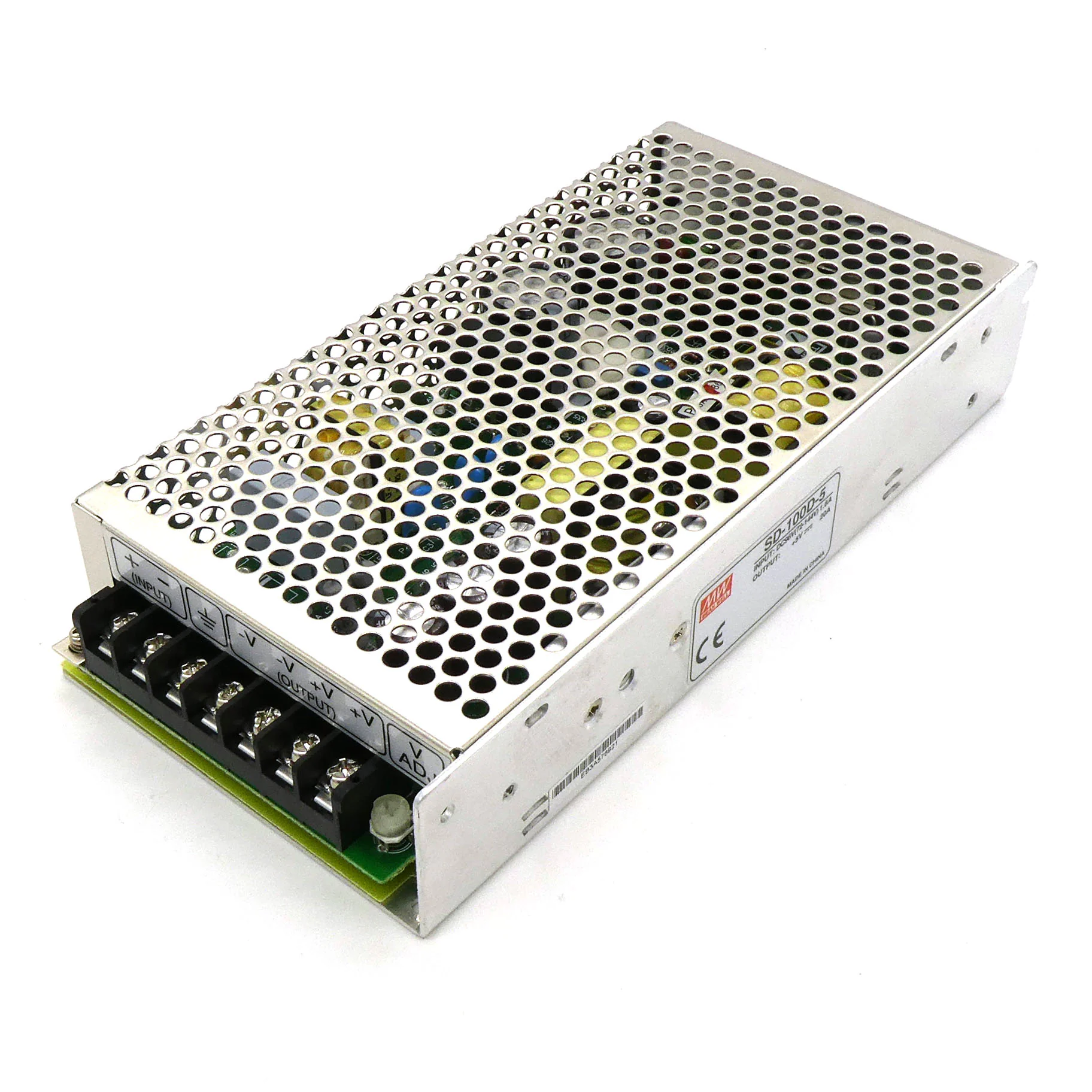 SD-100D-5 - DC-DC, 100Вт, Uвх=72 - 144В, Uвых=5В/20А, изоляция 1500В DC, рег. Вых=±10%Uном, в кожухе 199х98х38мм, -10°С…+60°С
