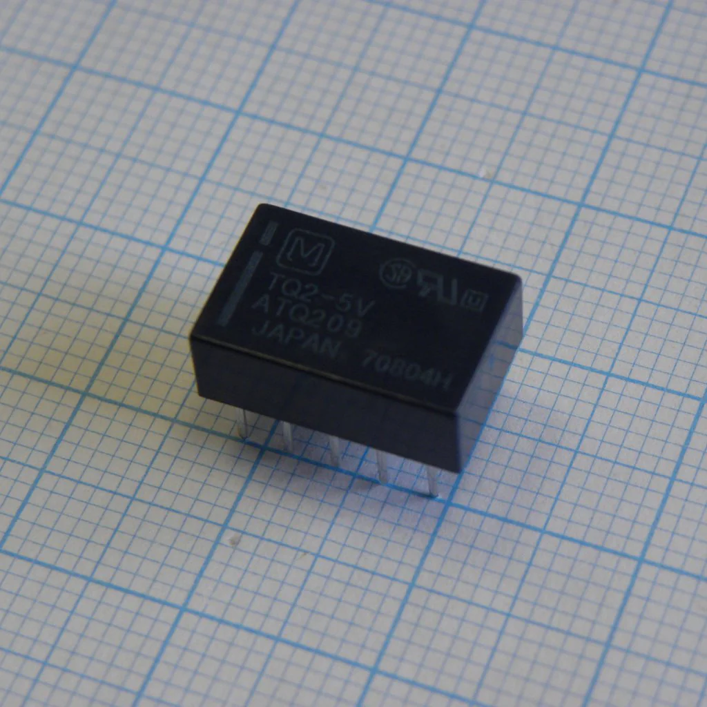 TQ2-5V - Сигнальное реле для печатного монтажа, 5 В 1 А