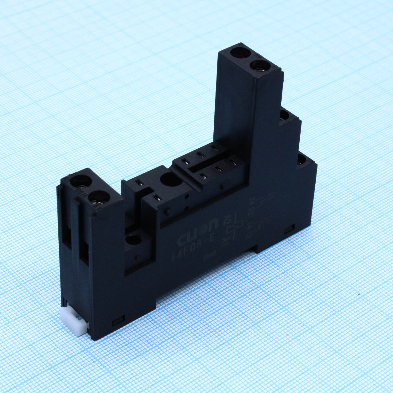 14F08-E - Колодка реле 8pin на DIN-рейку