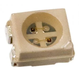 KAA-3528SURKSYKC - Светодиод smd 3,5х2,8мм/красный/630нм/200-320мкд - желтый/590нм/120-240мкд/прозрачный/120°