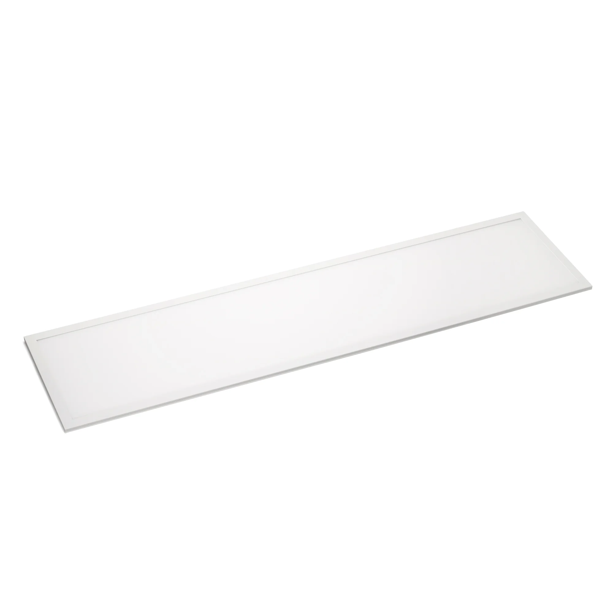 Панель IM-S300x1200-40W Warm3000 (WH, 120 deg, 230V) 023155(2) - Светодиодная панель с торцевой заcветкой. Мощность 40 Вт, св. поток 3600 лм, 90 лм/Вт, теплый 3000 K, CRI>80, угол 120°, напряжение питания 230 В. Белый квадратный корпус из алюминия, экран 