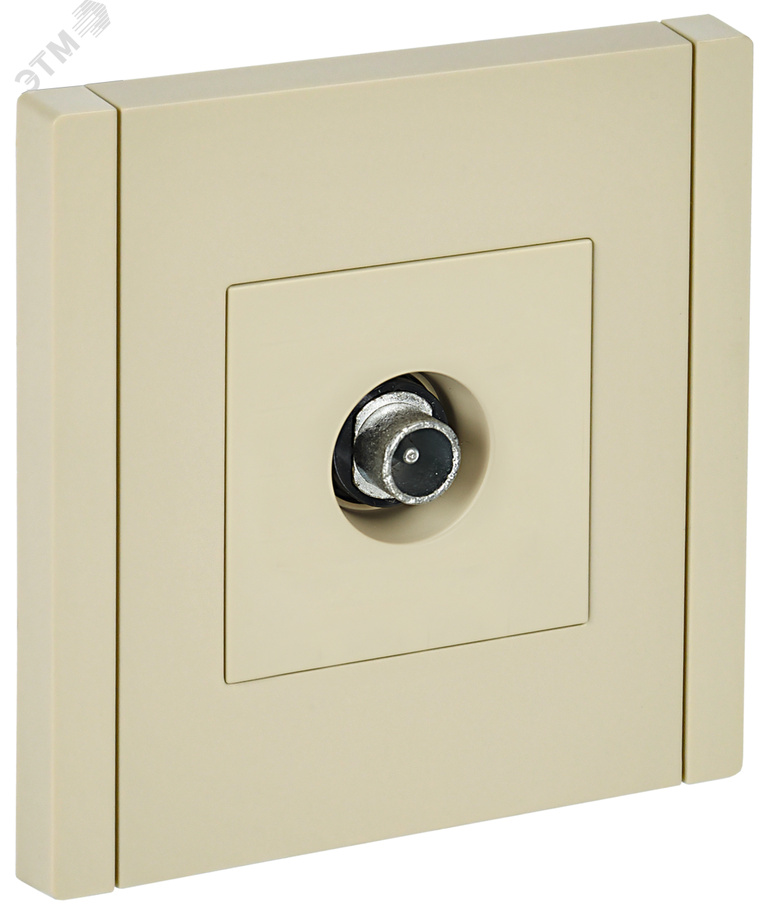 FORTE&PIANO Розетка TV проходная FP429 ваниль IEK FP-A10-P-K10