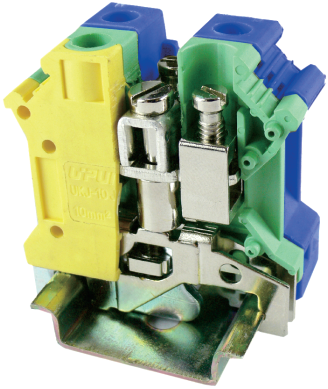 Клеммная сборка UKJ-10JD/N - Клеммная сборка из 2 клемм, состав сборки: UKJ-10(BU), UKJ-10JD