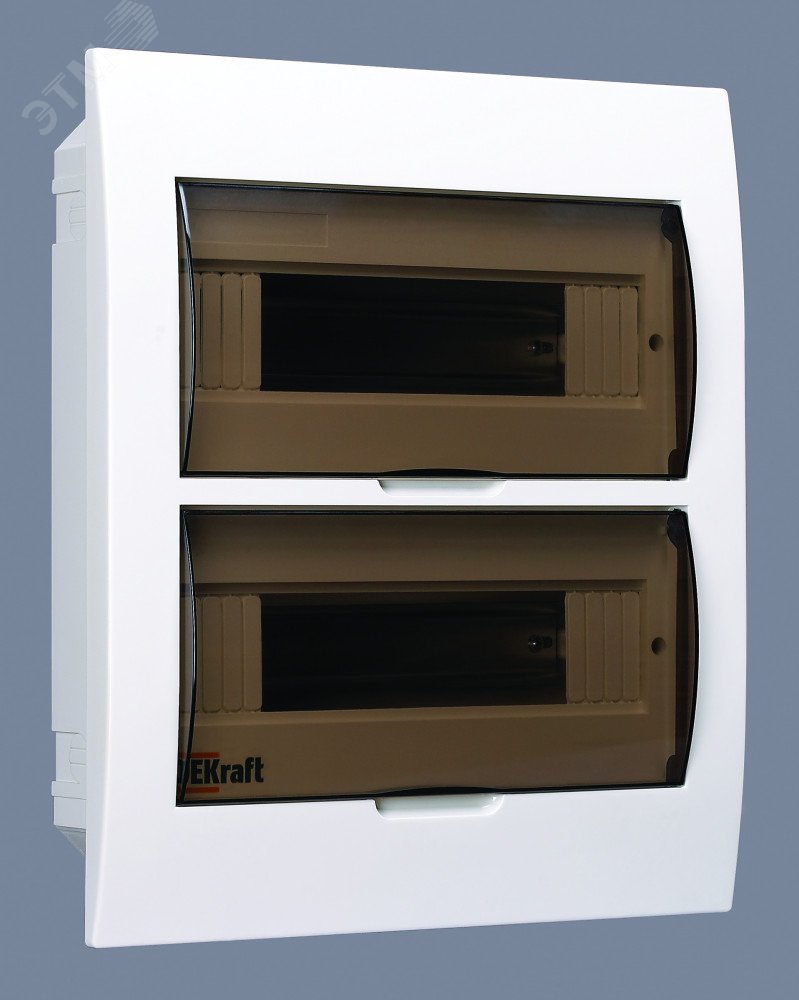 Корпус встраиваемый ЩРВ-П-24 35х30х10 24мод. IP41 пластик. 31006DEK