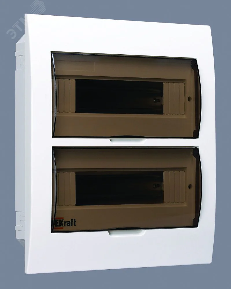 Корпус встраиваемый ЩРВ-П-24 35х30х10 24мод. IP41 пластик. 31006DEK