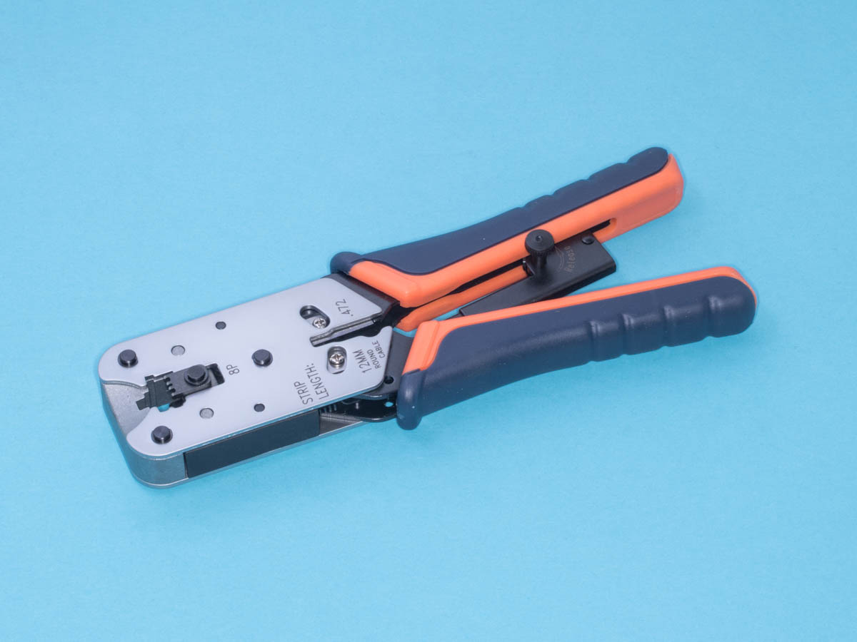 HT-L2182R - Клещи для обжима разъемов RJ-45 c храповым механизмом