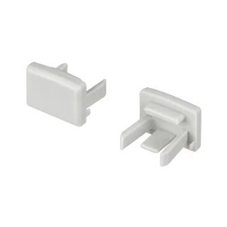 Заглушка PIK-1007 глухая 023988 - Заглушка глухая для профиля PIK-1007. Материал - пластик, серый.