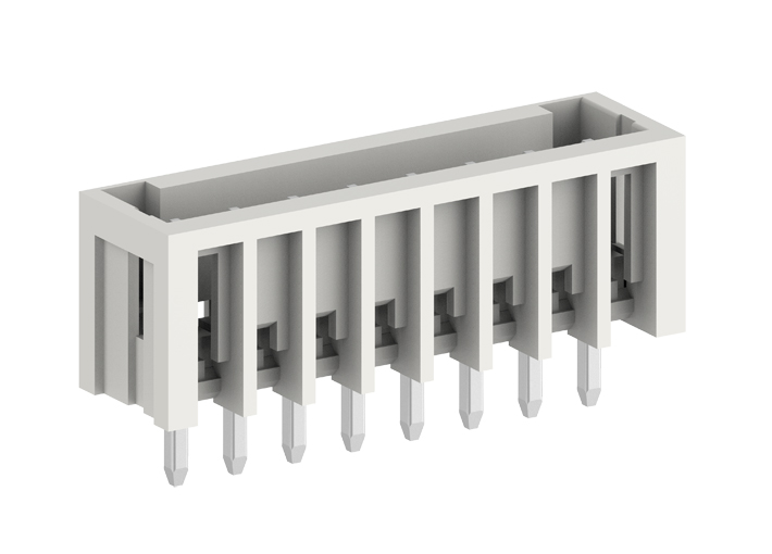 Вилочный разъем на плату 435203 - Вилочный разъем, вертикальный, на плату, шаг: 3.5 мм, 3 полюса, фиксация на плате пайкой, исполнение: стандартное, 160V, 10A, цвет: серый Вилочный разъем на плату 435203 - Вилочный разъем, вертикальный, на плату, шаг: 3.5 мм, 3 полюса, фиксация на плате пайкой, исполнение: стандартное, 160V, 10A, цвет: серый