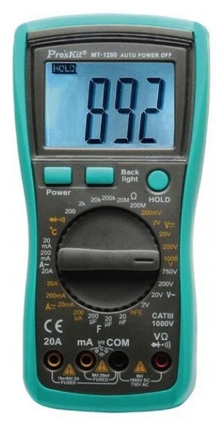 MT-1280 - Мультиметр цифровой