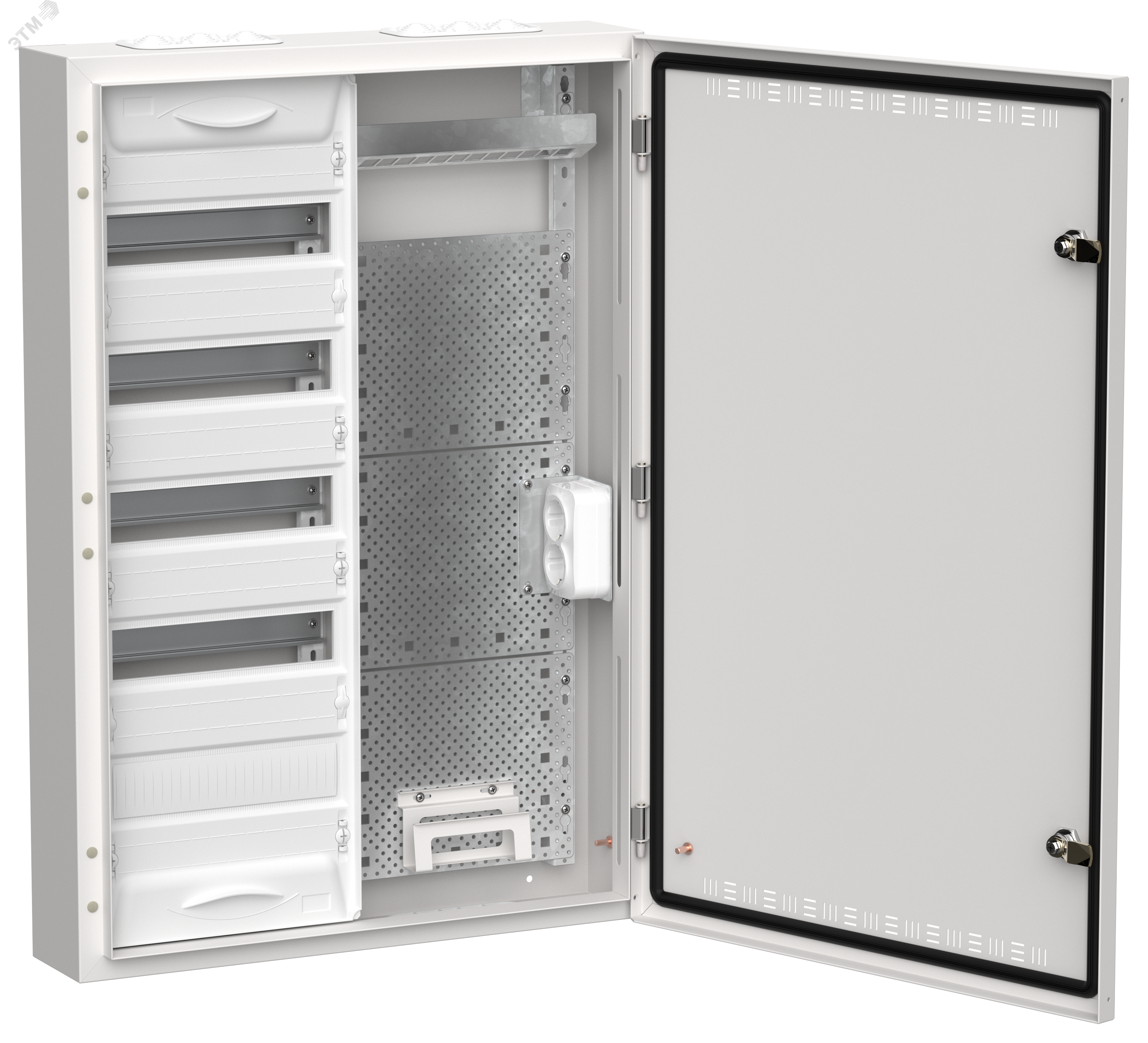 TITAN 5 Корпус комбинированный ЩРн-60 (2х60) белый IEK TI5-51-N-2X060-30