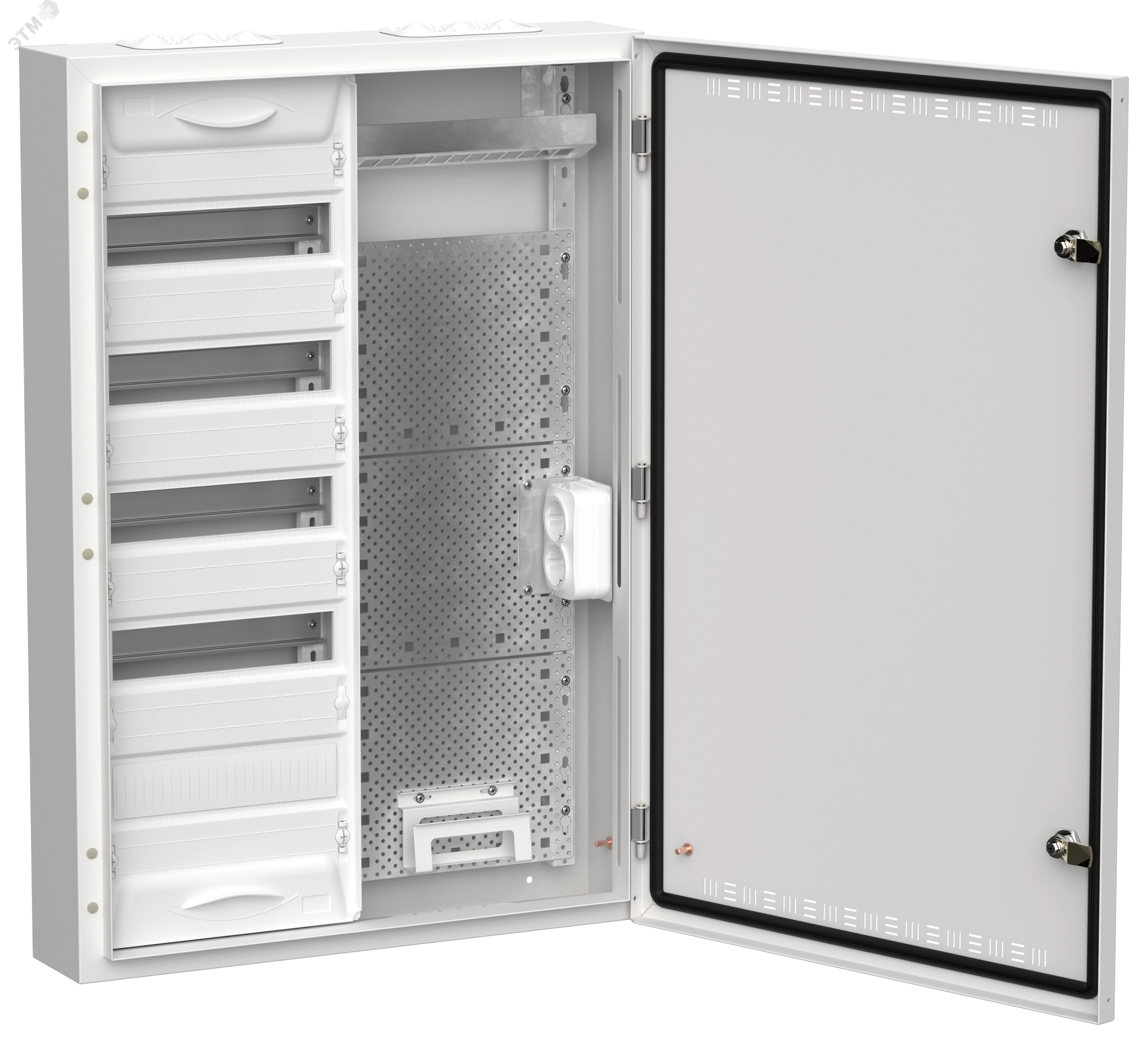 TITAN 5 Корпус комбинированный ЩРн-60 (2х60) белый IEK TI5-51-N-2X060-30