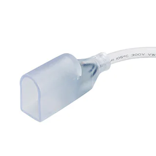 Коннектор с проводом ARL-U15-Wire-24V 021242 - Коннектор питания для подключения гибкого неона сечением 26х15 мм с напряжением питания DC24V. Длина провода 300 мм, 2 контакта подключения (одноцветный неон). Укомплектован силовым коннектором, заглушкой, кл