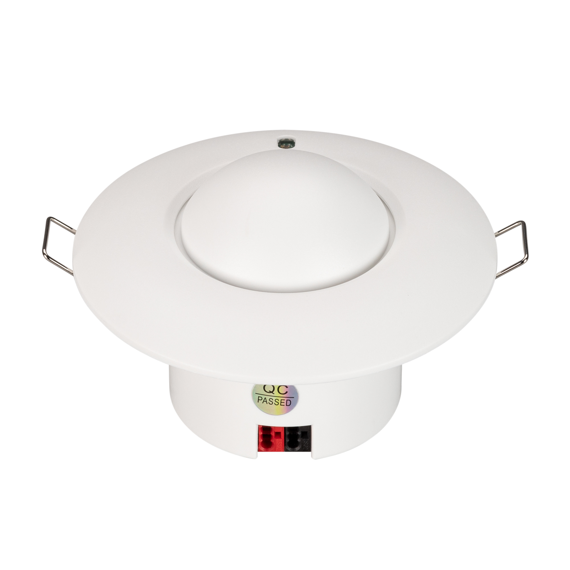 INTELLIGENT ARLIGHT Датчик присутствия KNX-301-022-IN (BUS, MW) 038409 - Микроволновый датчик присутствия KNX. Встроенные датчики освещенности и температуры. Питание от шины KNX DC 21-30V. Размер 59хO93 мм. Размер утапливаемой части 38хO52