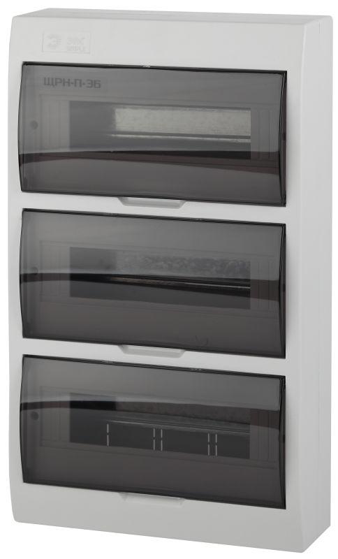 Бокс ЩРН-П-36 мод. навесной пластик IP41 SIMPLE NO-box_simple-plastic_36_surface Б0041529