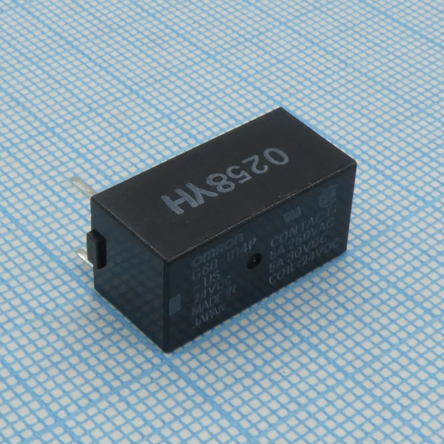 G6B-1114PUS-24DC - Силовое реле 5А(8А) SPST-NO (одна контактная группа на замыкание) катушка 24В (20x10x10)мм