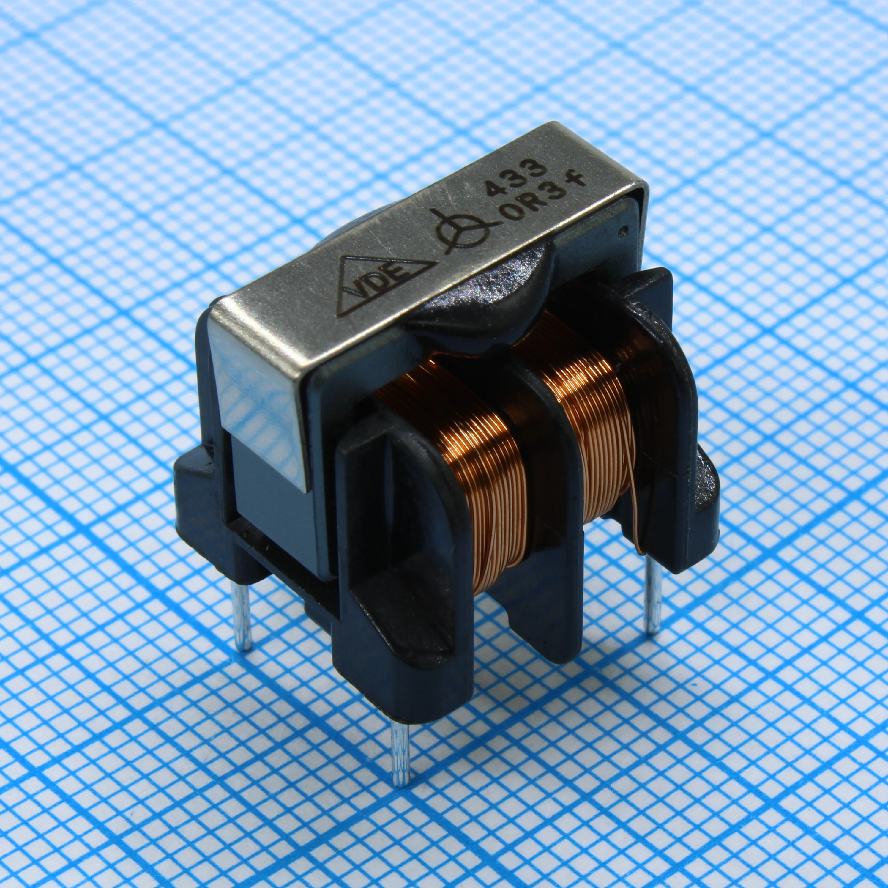 S0R3A433K10.5L - Дроссель синфазный 2X43mH 250VAC 300mA