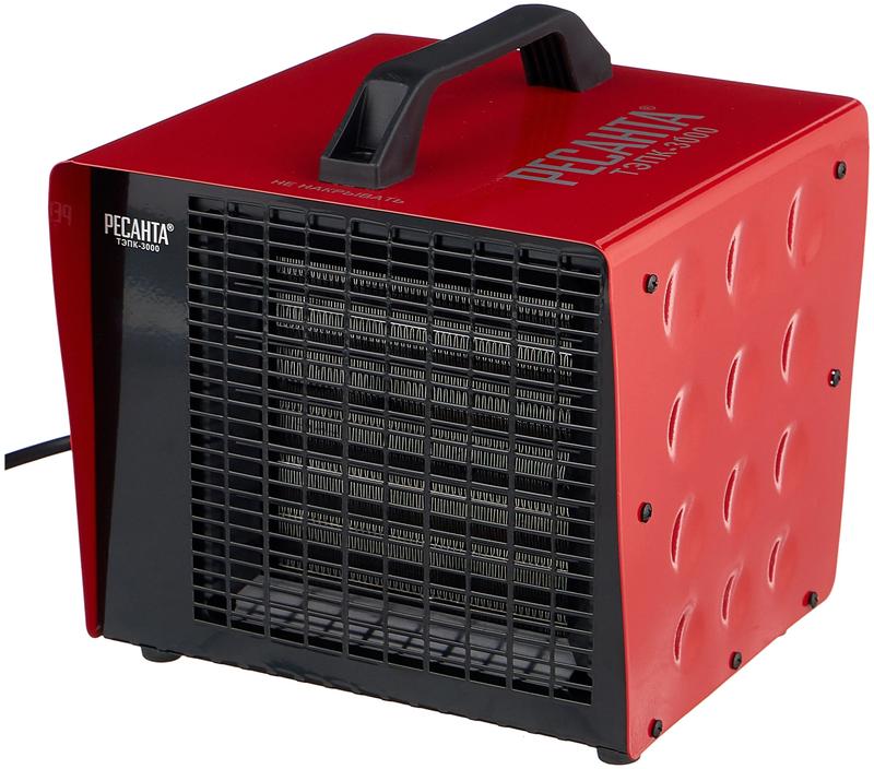 Пушка тепловая электрическая ТЭПК-3000 керамич. нагревательный элемент 67/1/22