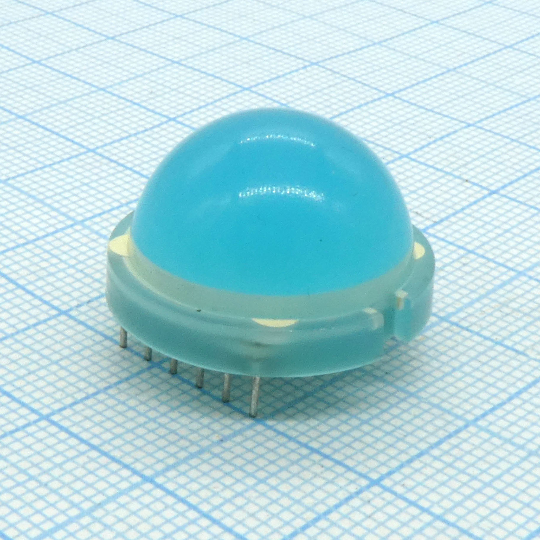 DLA/6PBD - Светодиод 20мм/синий/465нм/12-50мкд