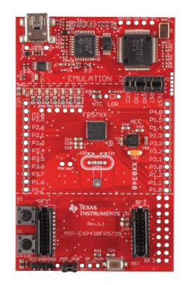 MSP-EXP430FR5739 - Эспериментальная плата для микроконтроллеров серии MSP430FR57xx на базе памяти FRAM