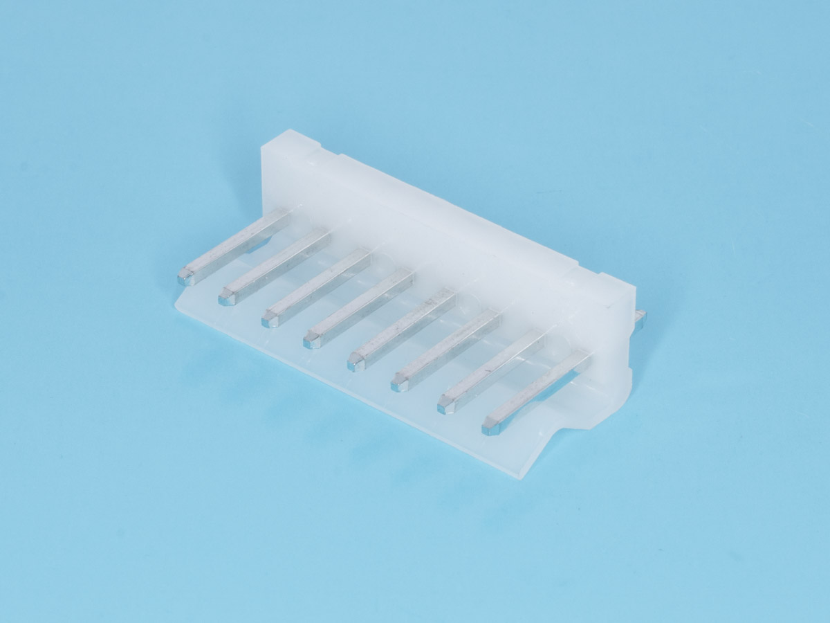 PWL-8 - Разъем питания 8 контактов, вилка прямая на плату, шаг 3,96мм