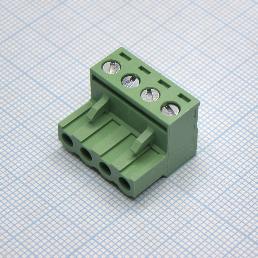 2EDGK-5.08-04P-14-1000A(H) - Разъемный клеммный блок, 4 контакта. Серия 2EDGK-5.08