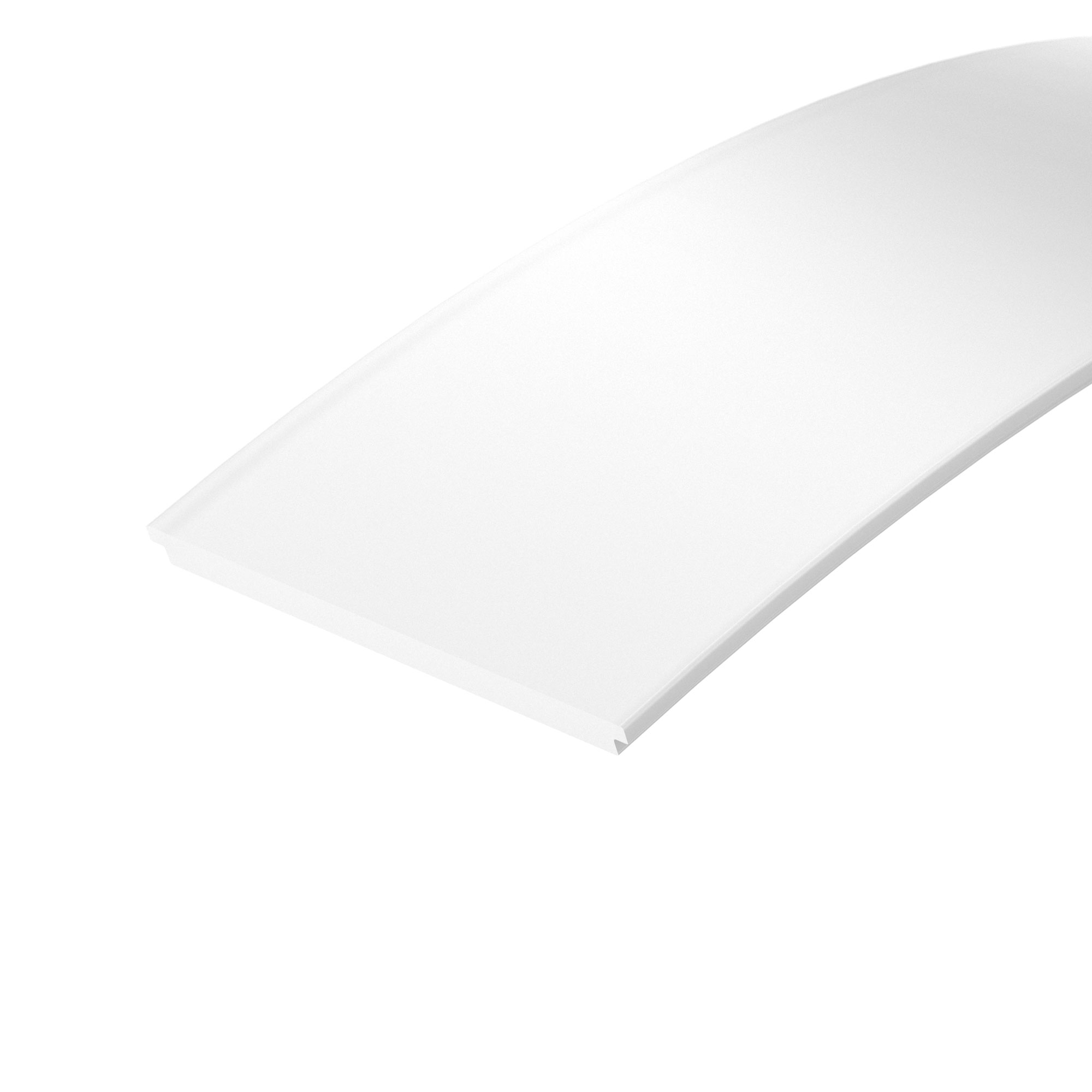 Экран FANTOM-W49-5000 SILICONE 046424 - Матовый гибкий экран к профилю FANTOM-BENT-W49. Материал -силикон. Длина 5000мм. Цена за 1м. Светопропускание до 76%.