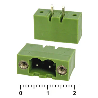 XY2500V-BS-2 (5.0MM) - Клеммник разрывной XY2500V-BS-2, 5.0 мм