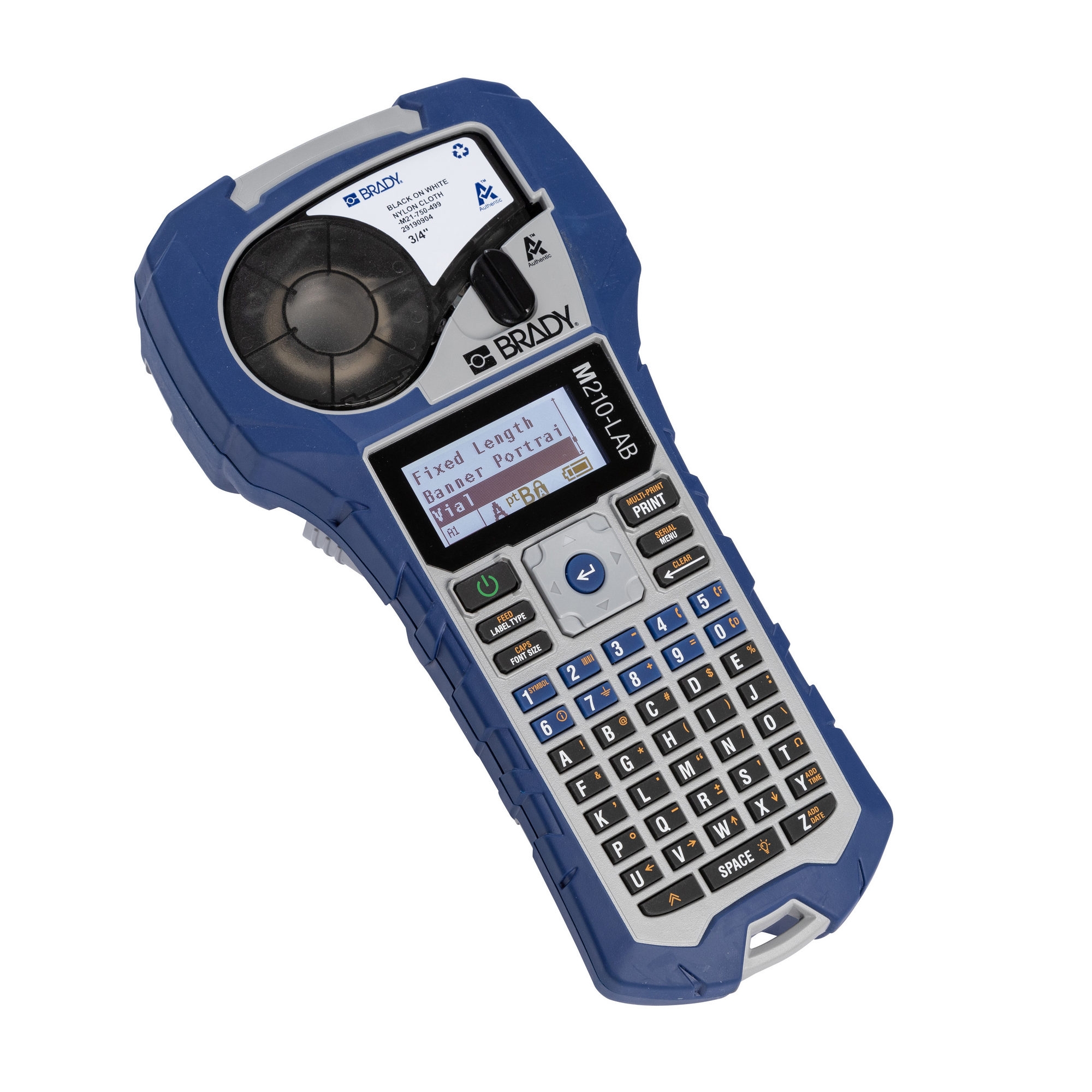 brd152261 - Принтер BRADY M210-LAB (Eng). Портативный принтер-маркиратор для лабораторий в картонной коробке с картриджем M21-750-7425