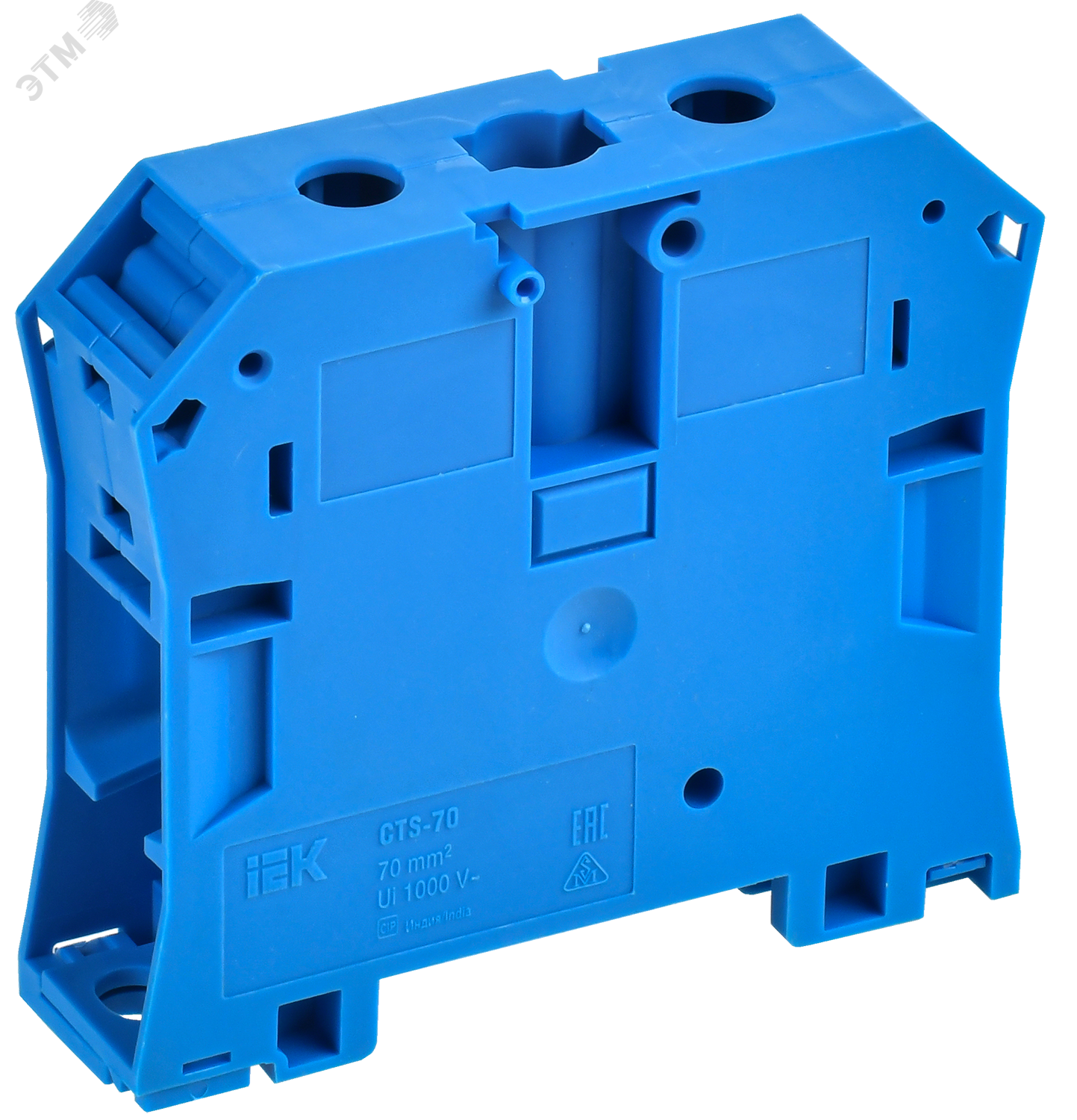 Колодка клеммная CTS 70мм2 синяя YCT10-00-K07-070