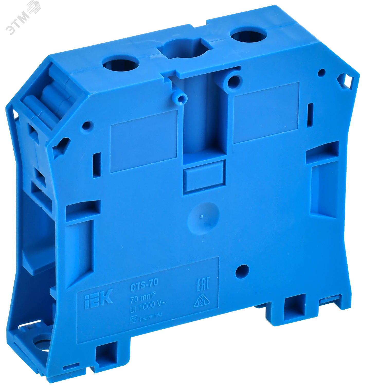 Колодка клеммная CTS 70мм2 синяя YCT10-00-K07-070