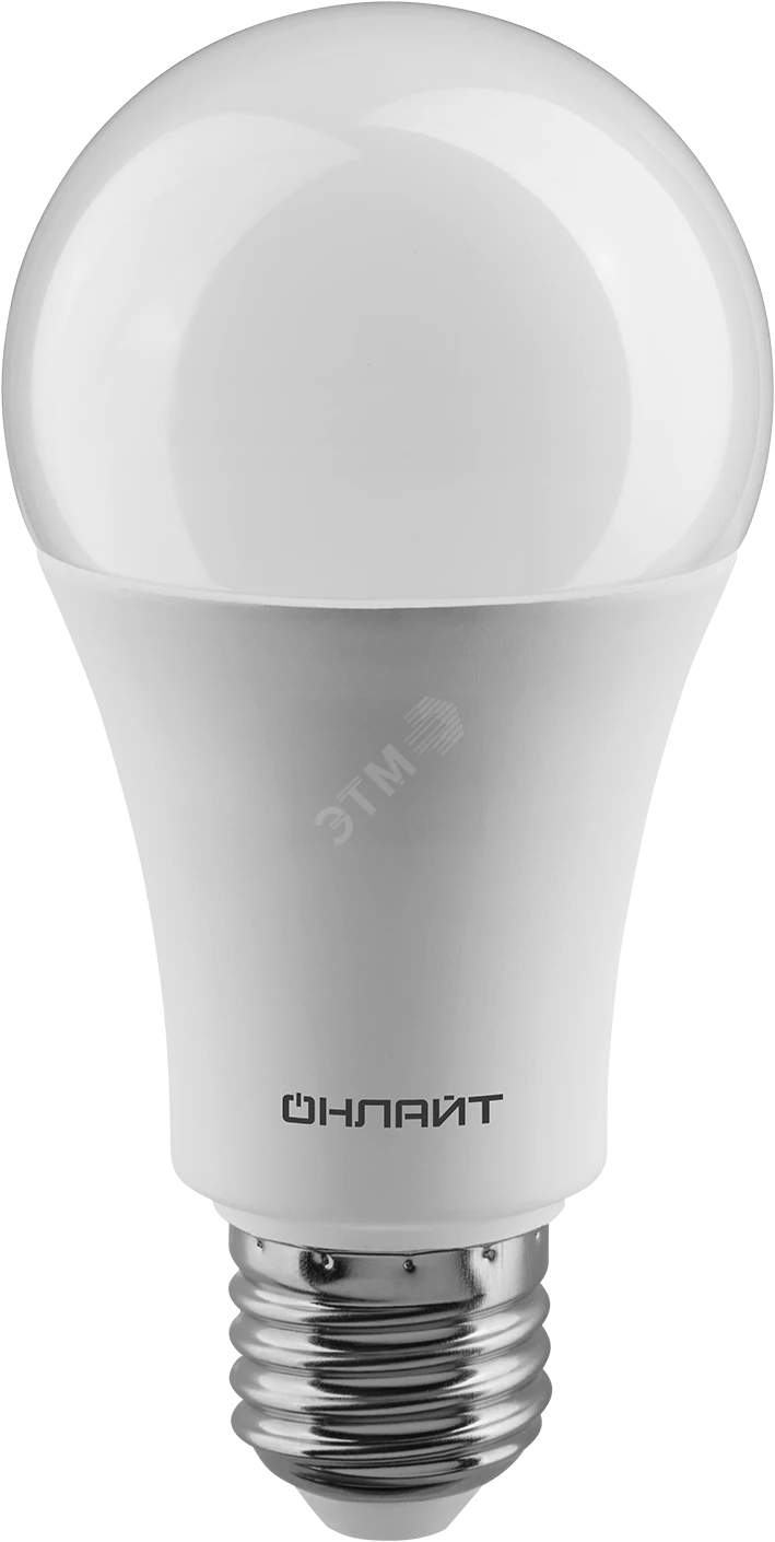 Лампа светодиодная LED 20вт Е27 белый 20370