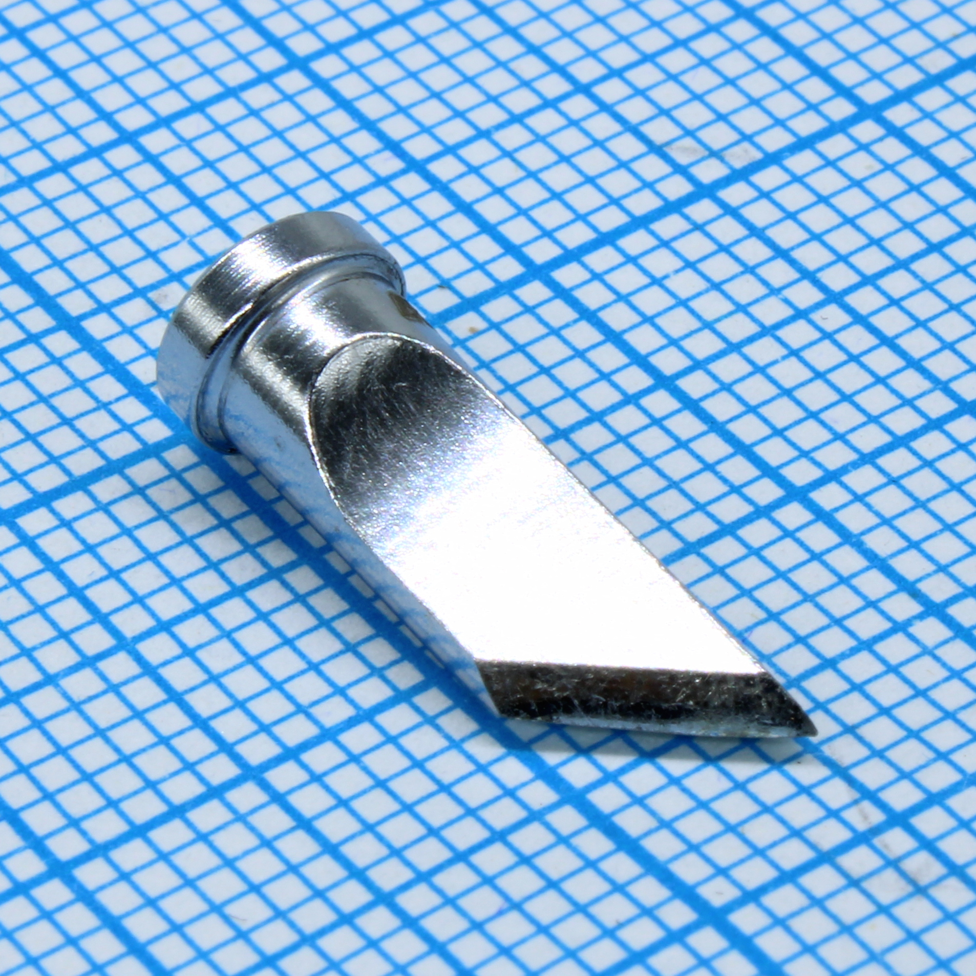 T800-K - Жало для паяльной станции ST100 резец под 45° 3.1мм толщина 2.0мм