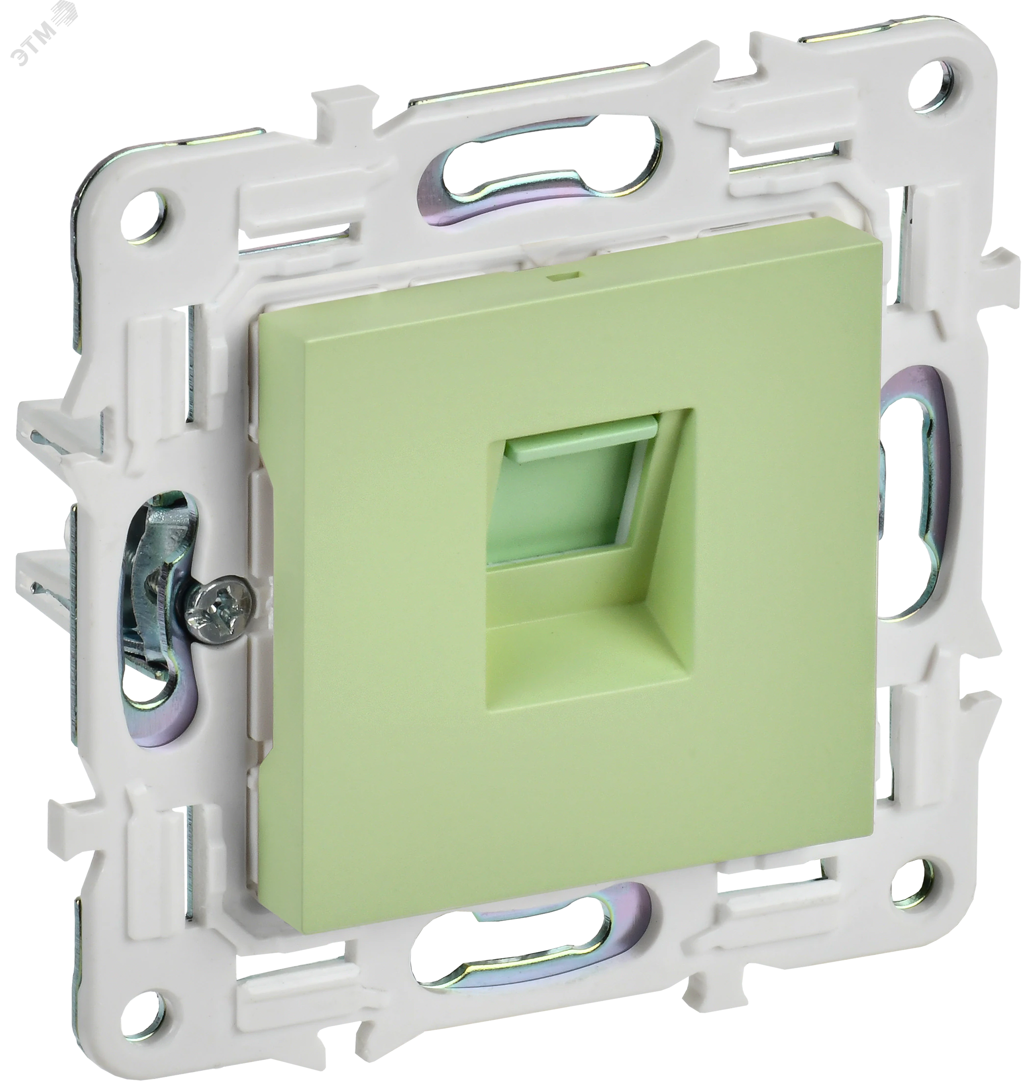 SKANDY Розетка компьютерная RJ45 кат.5E SK-K01G мятный IEK SK-K10-1-K06