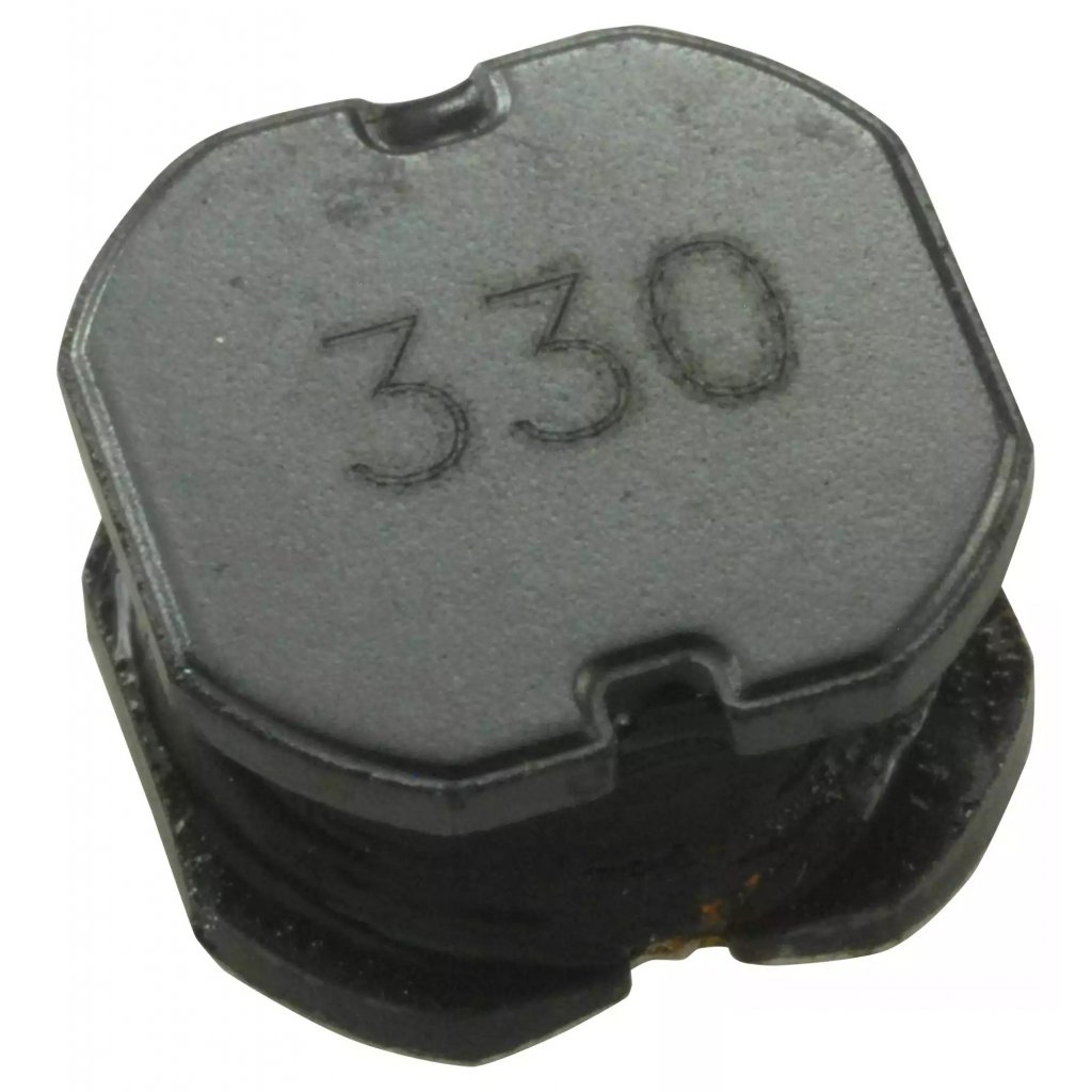 SRN1060-330M - Индуктивность SMD силовая полуэкранированная проволочная 33мкГн ±20% 100кГц 16Q-Фактор феррит 3.15A 72мОм по постоянному току лента на катушке