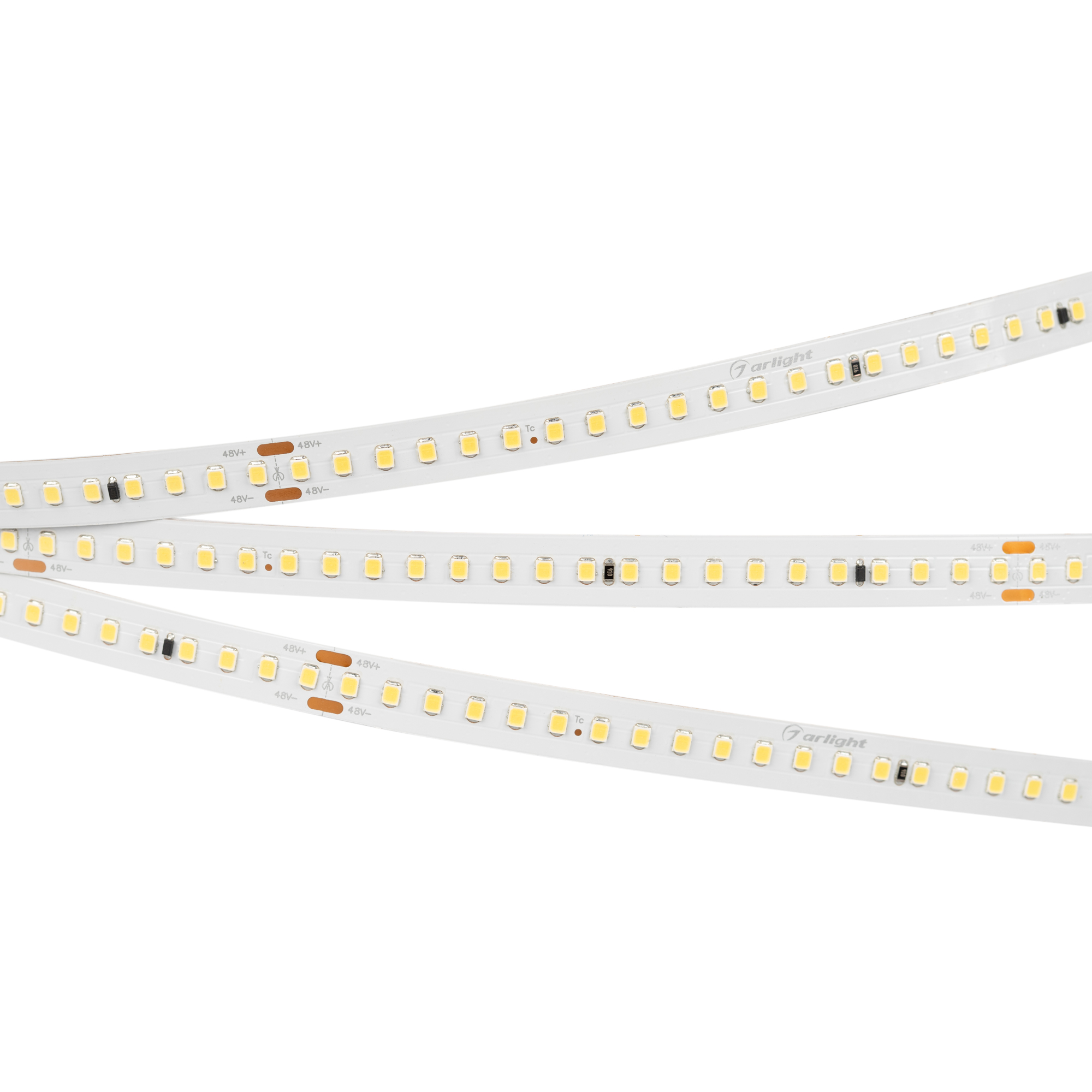 Лента IC 2-50000 48V Cool 8K 12mm (2835, 144 LED/m, LUX) 026980 - Поставка под заказ от 1000 м. Стабилизированная лента LUX, подключение 50м в одну линию, светодиоды smd 2835, 144шт/м (7200шт на 50м), белая плата 12мм, скотч 3М. Цвет ХОЛОДНЫЙ 7700-9600K. 