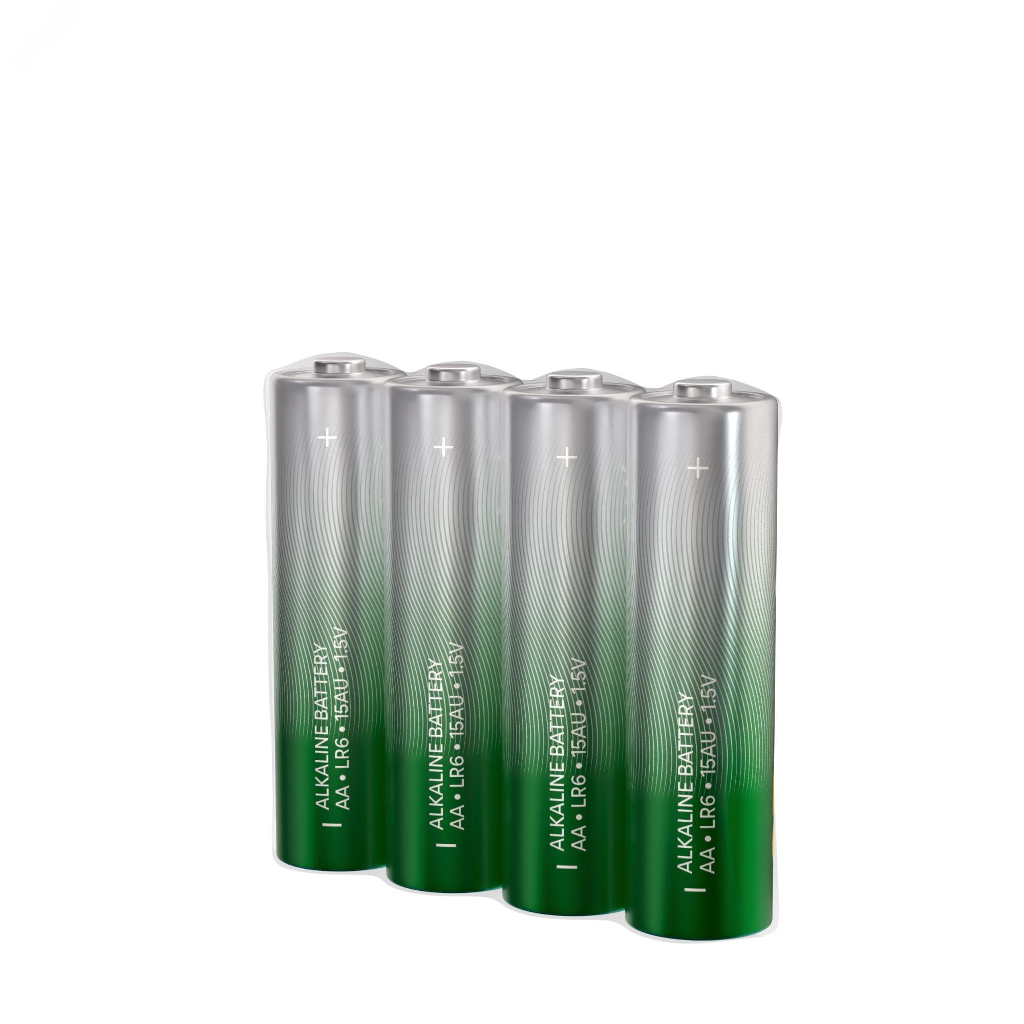 Батарейка алкалиновая GP Super Alkaline G-Tech 15А АA - в пленке 1211