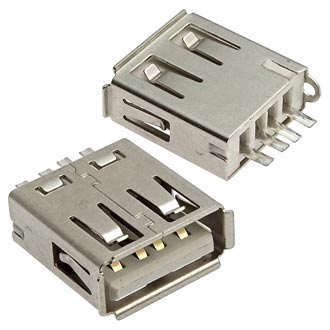 USBA-FA (SZC) - Разъём USB USBA-FA (SZC), 4 контакта